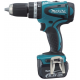 Дрель-шуруповерт аккумуляторный ударный Makita BHP442RFE 